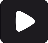 A green play button on a black background.